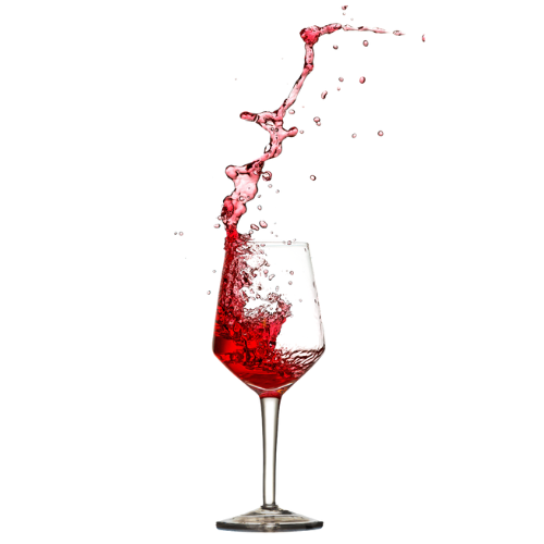logo di un bicchiere di vino